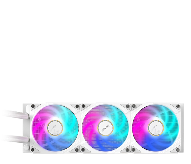 GIGABYTE WaterForce X II 360 ARGB White 3x120mm - 1326282 - zdjęcie 4